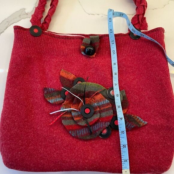 Wool Purse Handmade  - Picture 6 of 9